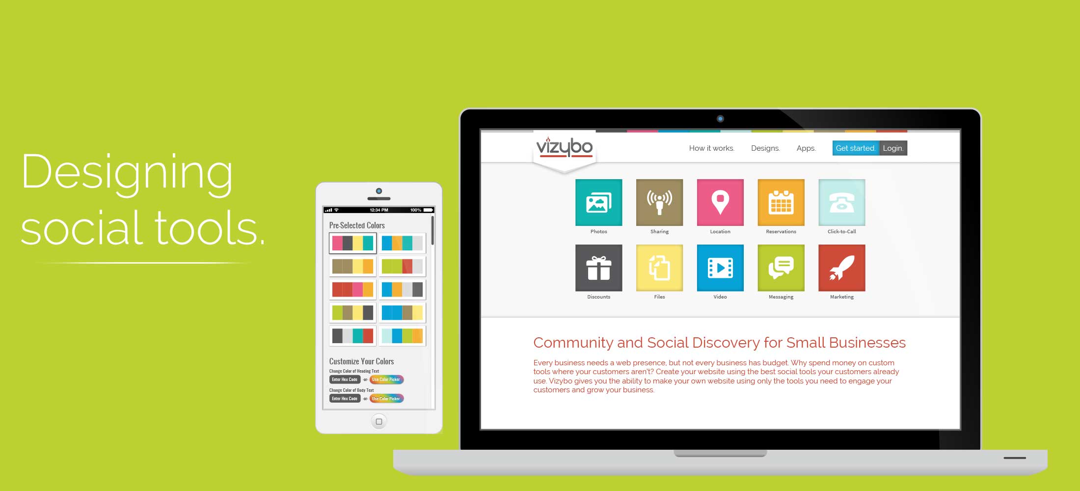 Vizybo: Designing Social Tools